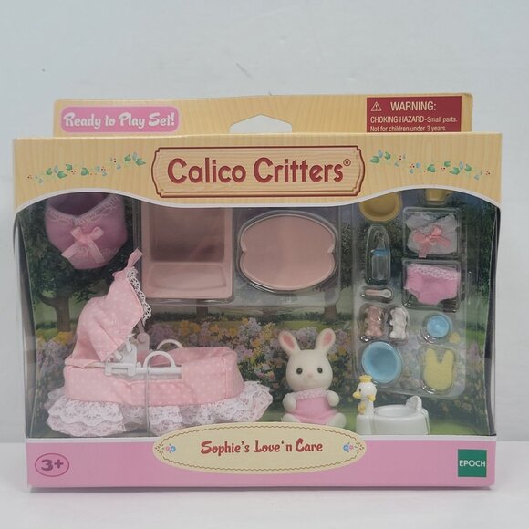 Calico Critters Sophie's Love'n Care Other - Calico Critters Sophie's Love'n Care Play Set NIB